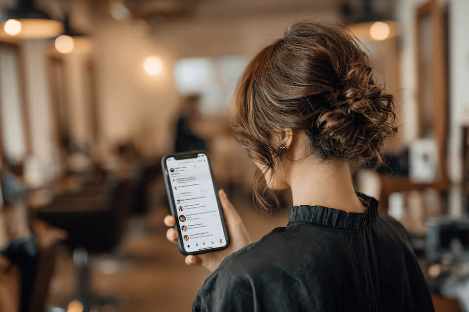 スマートフォン操作